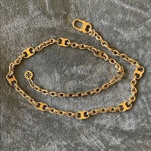 Tory Burch GEMINI Gold Chain Belt